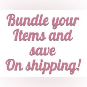 Bundle and save on shipping